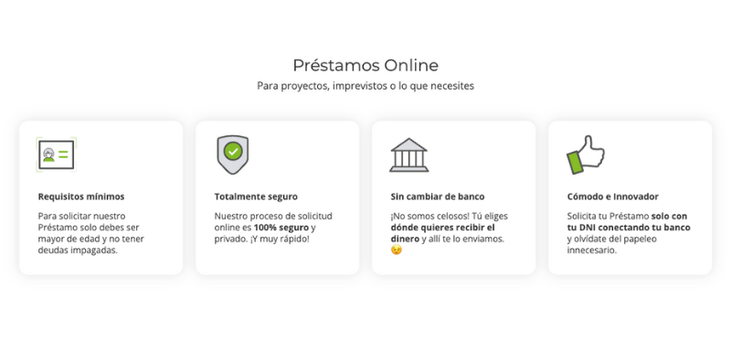 Requisitos para solicitar el Préstamo Personal Oney.